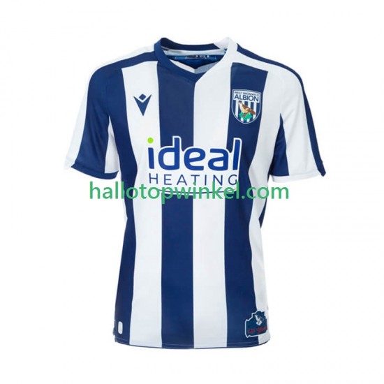 West Bromwich Albion Voetbalshirt Heren Thuis Tenue 2025-2026 Korte Mouw
