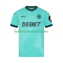 Wolverhampton Wanderers Voetbalshirt Heren Uit Tenue 2024-2025 Korte Mouw