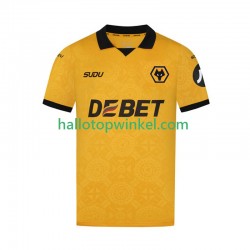 Wolverhampton Wanderers Voetbalshirt Heren Thuis Tenue 2025-2026 Korte Mouw