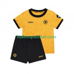 Wolverhampton Wanderers Voetbalshirt Kleuters/Kids Thuis Tenue 2025-2026 Korte Mouw