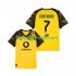 Borussia Dortmund Voetbalshirt Jobe Bellingham 7 Heren Thuis Tenue 2025-2026 Korte Mouw