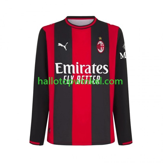 AC Milan Voetbalshirt Heren Thuis Tenue 2026-2027 Lange Mouw