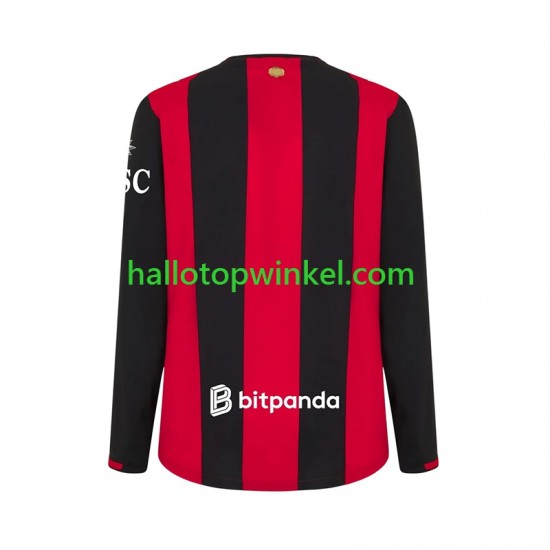 AC Milan Voetbalshirt Heren Thuis Tenue 2026-2027 Lange Mouw