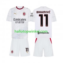 AC Milan Voetbalshirt Ibrahimović 11 Kleuters/Kids Uit Tenue 2026-2027 Korte Mouw
