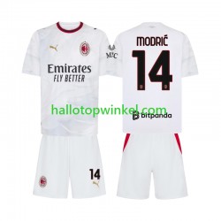 AC Milan Voetbalshirt Modrić Luka 14 Kleuters/Kids Uit Tenue 2026-2027 Korte Mouw