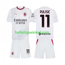 AC Milan Voetbalshirt Pulisic 11 Kleuters/Kids Uit Tenue 2026-2027 Korte Mouw