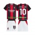 AC Milan Voetbalshirt Rafael Leao 10 Kleuters/Kids Thuis Tenue 2026-2027 Korte Mouw