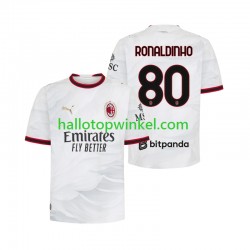 AC Milan Voetbalshirt Ronaldinho 80 Heren Uit Tenue 2026-2027 Korte Mouw