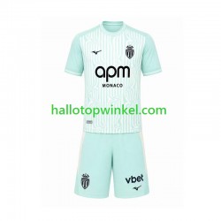 AS Monaco Voetbalshirt Kleuters/Kids Derde Tenue 2026-2027 Korte Mouw