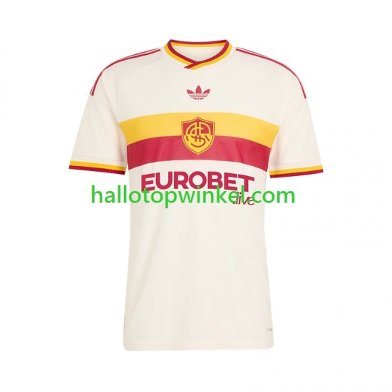 AS Roma Voetbalshirt Heren Uit Tenue 2026-2027 Korte Mouw