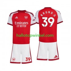 Arsenal Voetbalshirt Bruno Guimaraes 39 Kleuters/Kids Thuis Tenue 2026-2027 Korte Mouw