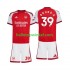 Arsenal Voetbalshirt Bruno Guimaraes 39 Kleuters/Kids Thuis Tenue 2026-2027 Korte Mouw