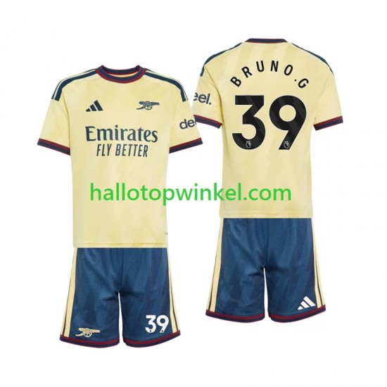 Arsenal Voetbalshirt Bruno Guimaraes 39 Kleuters/Kids Derde Tenue 2026-2027 Korte Mouw