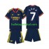 Arsenal Voetbalshirt Bukayo Saka 7 Kleuters/Kids Uit Tenue 2026-2027 Korte Mouw