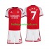 Arsenal Voetbalshirt Bukayo Saka 7 Kleuters/Kids Thuis Tenue 2026-2027 Korte Mouw