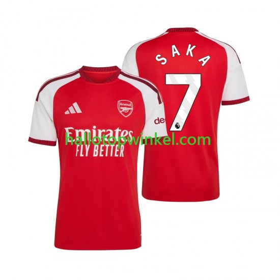 Arsenal Voetbalshirt Bukayo Saka 7 Heren Thuis Tenue 2026-2027 Korte Mouw