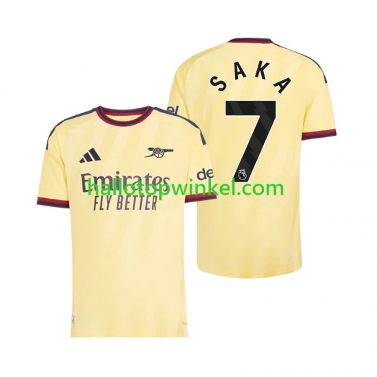 Arsenal Voetbalshirt Bukayo Saka 7 Heren Derde Tenue 2026-2027 Korte Mouw