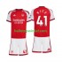 Arsenal Voetbalshirt Declan Rice 41 Kleuters/Kids Thuis Tenue 2026-2027 Korte Mouw