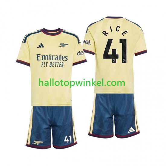 Arsenal Voetbalshirt Declan Rice 41 Kleuters/Kids Derde Tenue 2026-2027 Korte Mouw