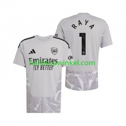 Arsenal Voetbalshirt David Raya 1 Doelman Heren Thuis Tenue 2026-2027 Korte Mouw