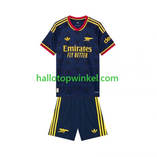 Arsenal Voetbalshirt Kleuters/Kids Uit Tenue 2026-2027 Korte Mouw