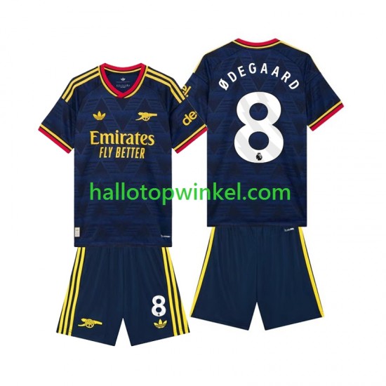 Arsenal Voetbalshirt Martin Odegaard 8 Kleuters/Kids Uit Tenue 2026-2027 Korte Mouw