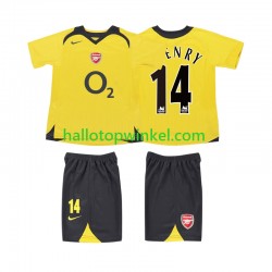 Arsenal Voetbalshirt Thierry Henry 14 2005 Retro Kleuters/Kids Uit Tenue 2006 Korte Mouw
