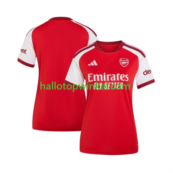 Arsenal Voetbalshirt Dames Thuis Tenue 2026-2027 Korte Mouw