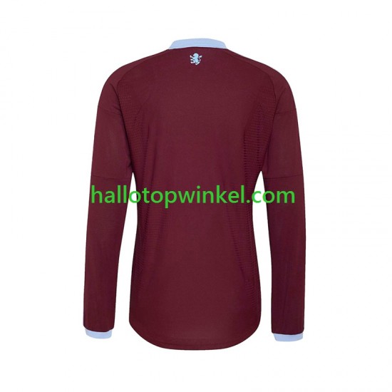 Aston Villa Voetbalshirt Heren Thuis Tenue 2026-2027 Lange Mouw