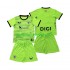 Athletic Bilbao Voetbalshirt Doelman Kleuters/Kids Uit Tenue 2026-2027 Korte Mouw