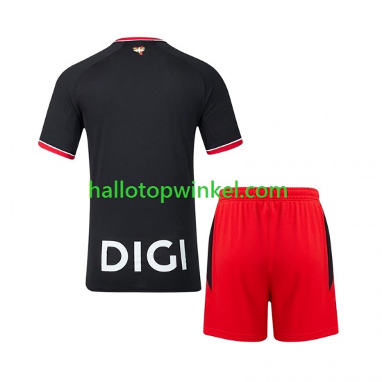 Athletic Bilbao Voetbalshirt Kleuters/Kids Uit Tenue 2026-2027 Korte Mouw