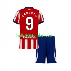 Atlético Madrid Voetbalshirt Alexander Sorloth 9 Kleuters/Kids Thuis Tenue 2026-2027 Korte Mouw