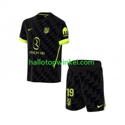 Atlético Madrid Voetbalshirt Julian Alvarez 19 Kleuters/Kids Uit Tenue 2026-2027 Korte Mouw