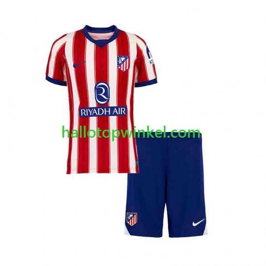 Atlético Madrid Voetbalshirt Kleuters/Kids Thuis Tenue 2026-2027 Korte Mouw