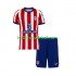 Atlético Madrid Voetbalshirt Kleuters/Kids Thuis Tenue 2026-2027 Korte Mouw