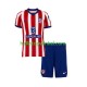Atlético Madrid Voetbalshirt Kleuters/Kids Thuis Tenue 2026-2027 Korte Mouw