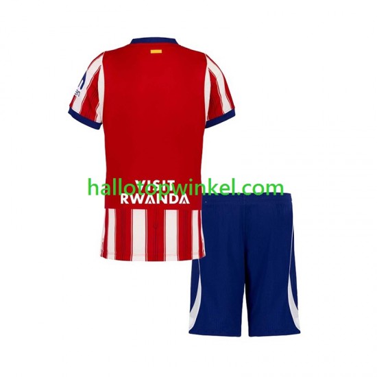 Atlético Madrid Voetbalshirt Kleuters/Kids Thuis Tenue 2026-2027 Korte Mouw
