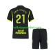 Atlético Madrid Voetbalshirt Obed Vargas 21 Kleuters/Kids Uit Tenue 2026-2027 Korte Mouw