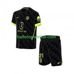 Atlético Madrid Voetbalshirt Obed Vargas 21 Kleuters/Kids Uit Tenue 2026-2027 Korte Mouw