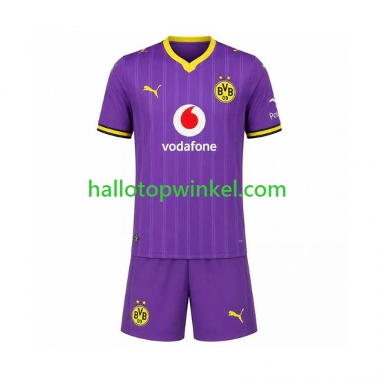 Borussia Dortmund Voetbalshirt Kleuters/Kids Derde Tenue 2026-2027 Korte Mouw