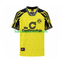 Borussia Dortmund Voetbalshirt Retro Heren Thuis Tenue 1994 Korte Mouw
