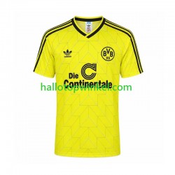 Borussia Dortmund Voetbalshirt 1998 Retro Heren Thuis Tenue Korte Mouw