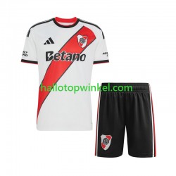 CA River Plate Voetbalshirt Kleuters/Kids Thuis Tenue 2026-2027 Korte Mouw