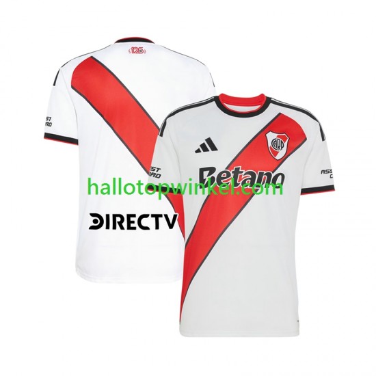 CA River Plate Voetbalshirt Heren Thuis Tenue 2026-2027 Korte Mouw