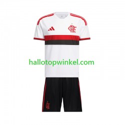 CR Flamengo Voetbalshirt Kleuters/Kids Uit Tenue 2026-2027 Korte Mouw