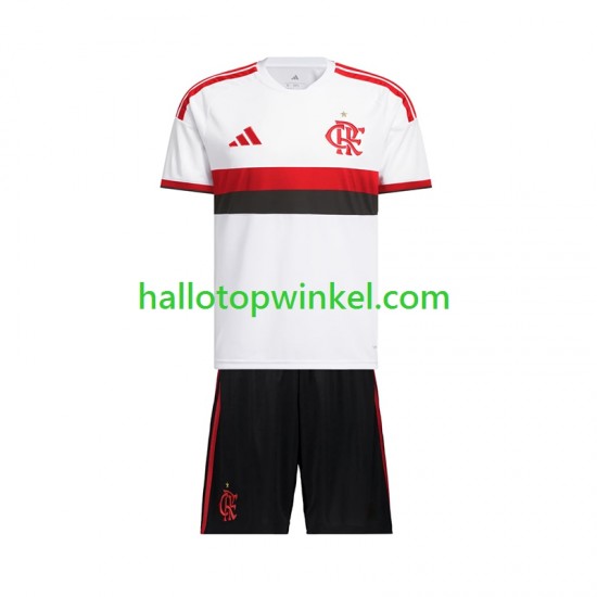 CR Flamengo Voetbalshirt Kleuters/Kids Uit Tenue 2026-2027 Korte Mouw