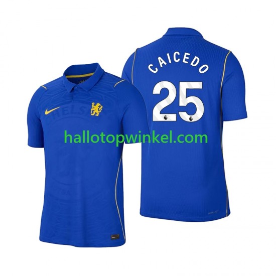 Chelsea Voetbalshirt Moises Caicedo 25 Heren Thuis Tenue 2026-2027 Korte Mouw