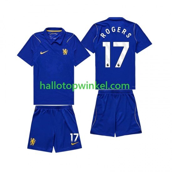 Voetbalshirt Chlesea Morgan Rogers 17 Kleuters/Kids Thuis Tenue 2026-2027 Korte Mouw