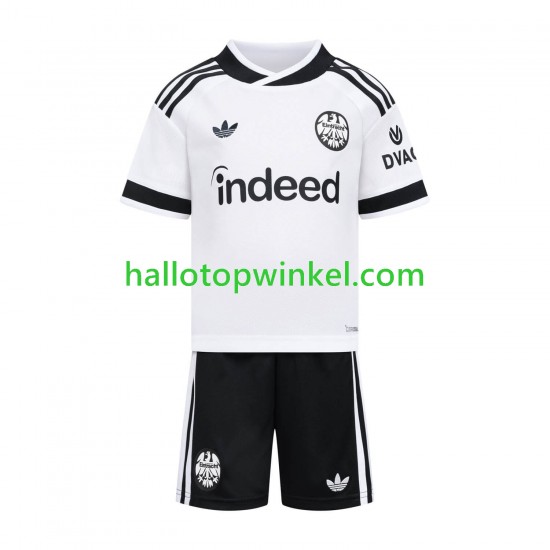 Eintracht Frankfurt Voetbalshirt Kleuters/Kids Uit Tenue 2026-2027 Korte Mouw