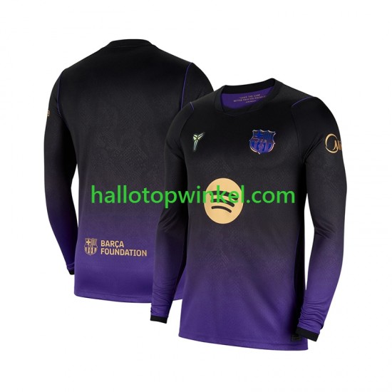 FC Barcelona Voetbalshirt Heren Uit Tenue 2026-2027 Lange Mouw